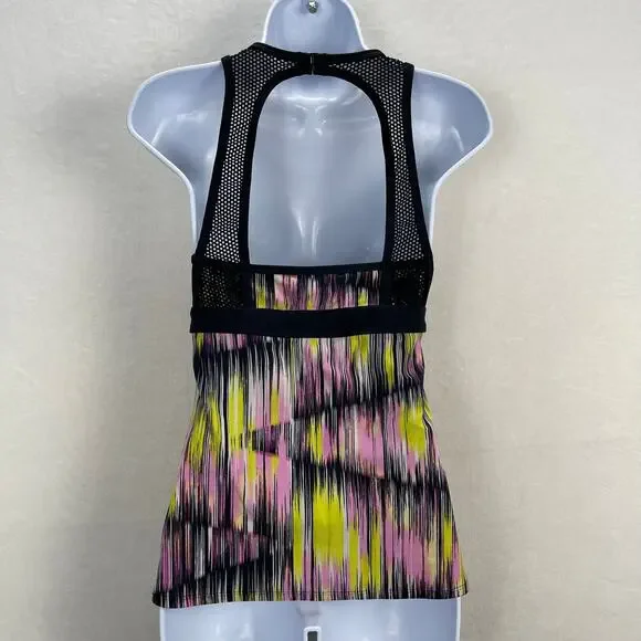 Trina Turk Recreation Women’s Moisture Wicking Mesh Racerback Tank Small - Picture 3 of 14